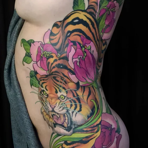 Авторская tattoo by Peter Lagergren