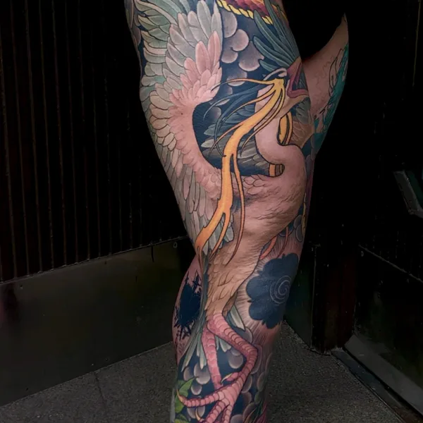 Авторская tattoo by Peter Lagergren