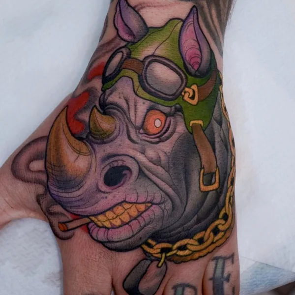 Авторская tattoo by Peter Lagergren