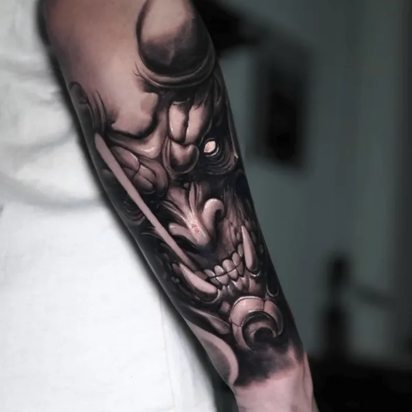 Black & Grey tattoo by Ivan Shipulin