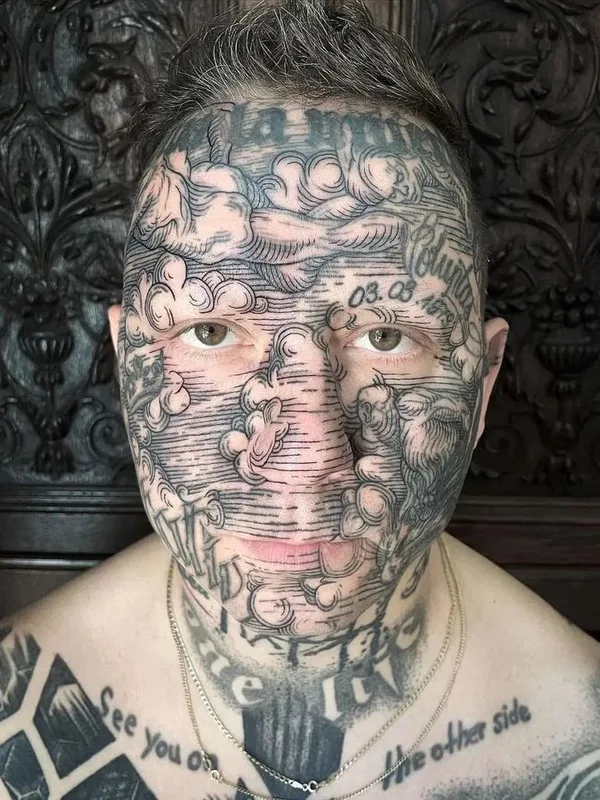 engraving tattoo by Ivan Zagusta in Warszawa