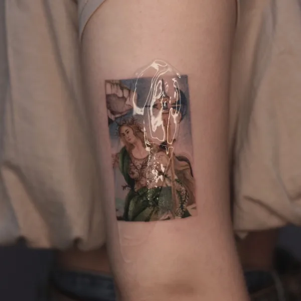 Author's Style tattoo by Oke tattooer Veronika  in Wrocław