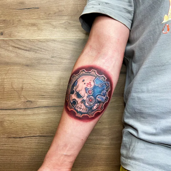 New School tattoo by АНДРЕЙ ЛОКТИОНОВ in Сочи