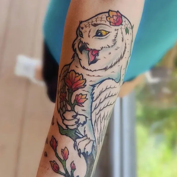 New School tattoo by АНДРЕЙ ЛОКТИОНОВ in Сочи