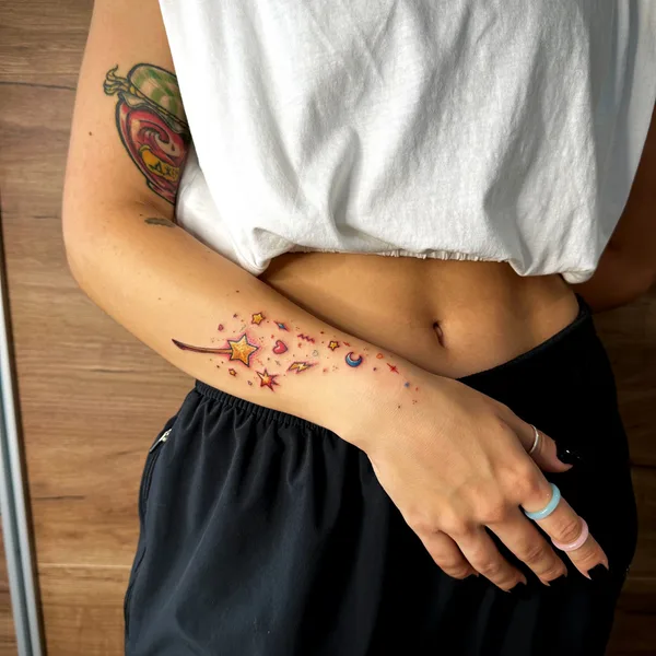 New School tattoo by АНДРЕЙ ЛОКТИОНОВ in Сочи
