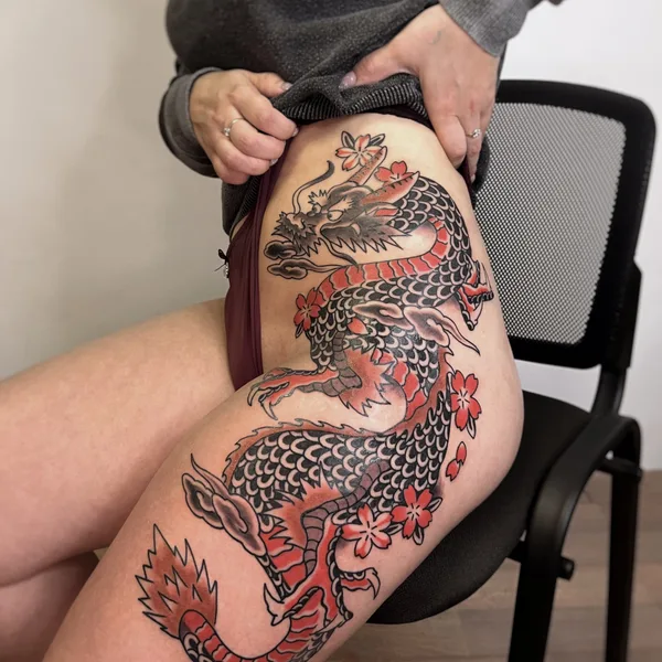 Old School tattoo by Данил Муркин in Владивосток