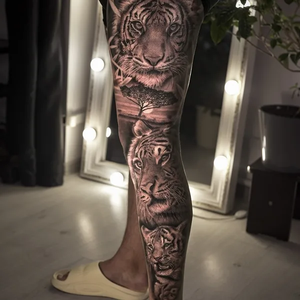 Chicano tattoo by Sasha Hugo in Владивосток