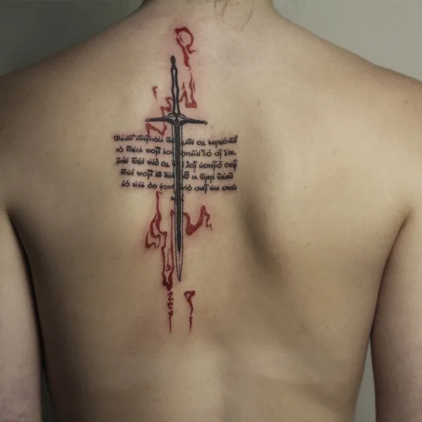 Чёрная tattoo by Иван Бакланов in Москва
