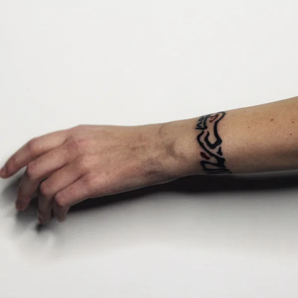 Чёрная tattoo by Иван Бакланов in Москва