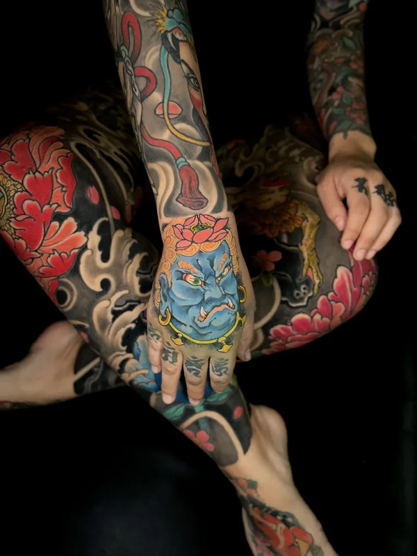color japanese tattoo auf full body #76091 | Tätowierer Jaco Abarca