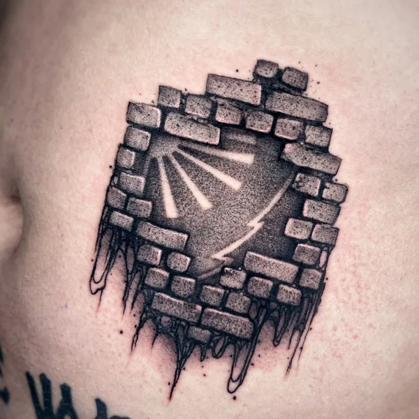 Ornamental tattoo by Andrey Pavlenko in Moscow