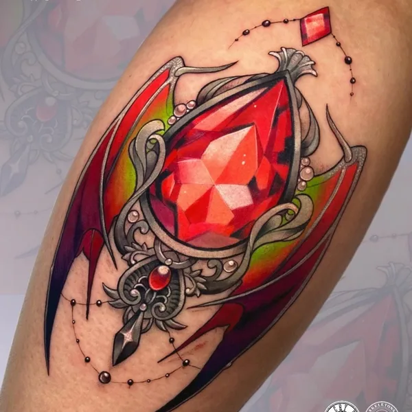 Anime tattoo by Agny in Providencia