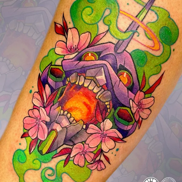 Anime tattoo by Agny in Providencia