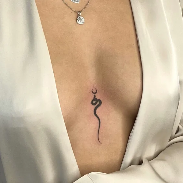 engraving tattoo by Artemii Zhdanov in Moscow