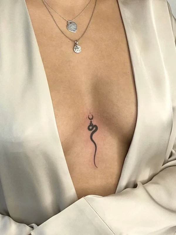 engraving tattoo by Artemii Zhdanov in Moscow