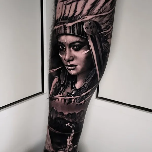 Realism tattoo by Federico Galliani in Cesano Maderno