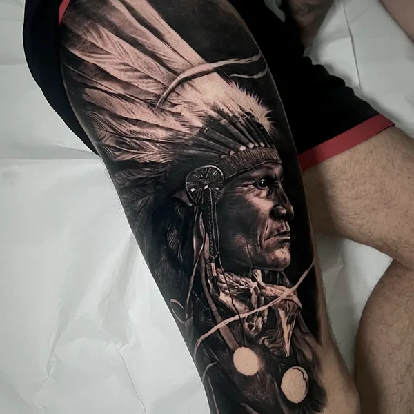 Realism tattoo by Federico Galliani in Cesano Maderno