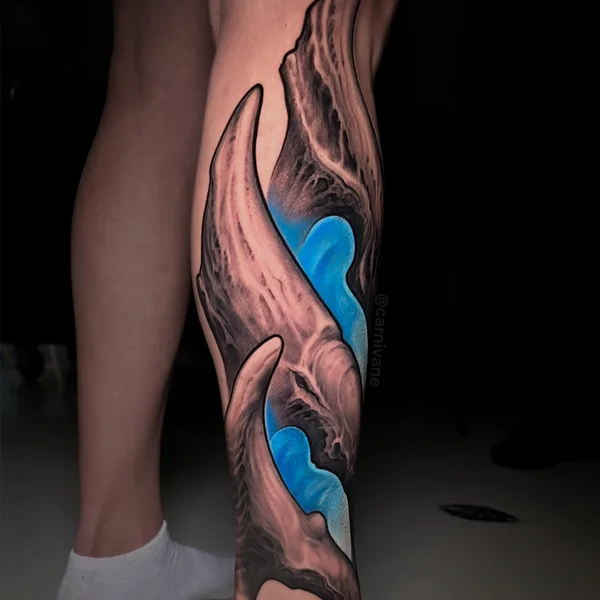 Биомеханика tattoo by Михаил Carnivane in Москва