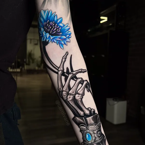 Биомеханика tattoo by Михаил Carnivane in Москва