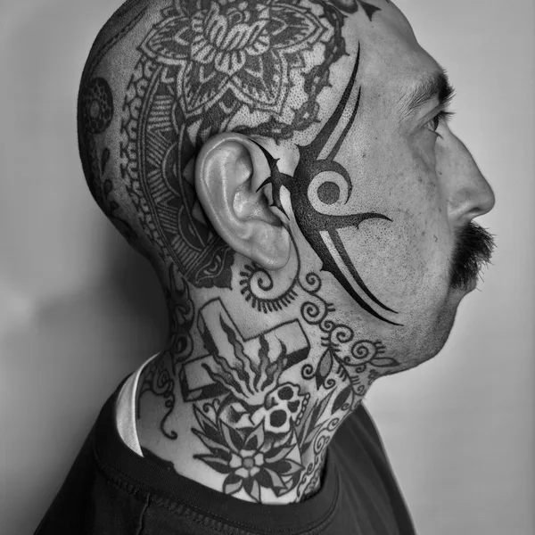 engraving tattoo by Alexandra Snelgrove in Toronto