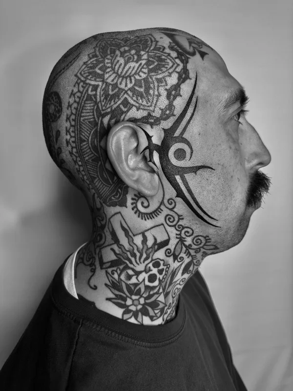 engraving tattoo by Alexandra Snelgrove in Toronto