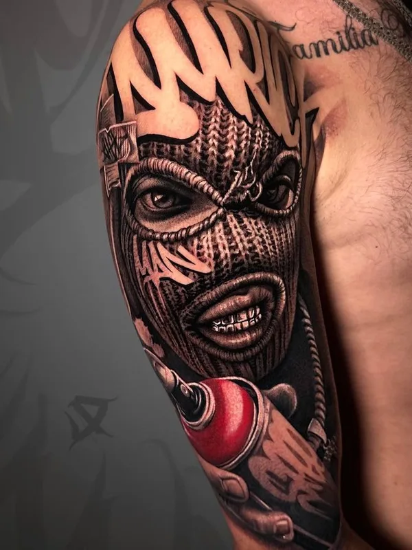 color realism татуировка на full sleeve #76636 | Тату мастер Nikolay 9 IGL