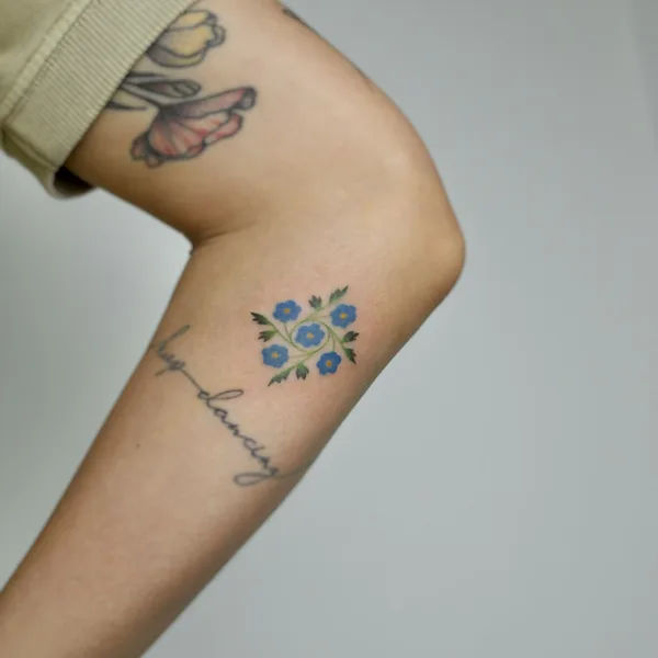 Color tattoo by Антропова Виктория in Алмалы