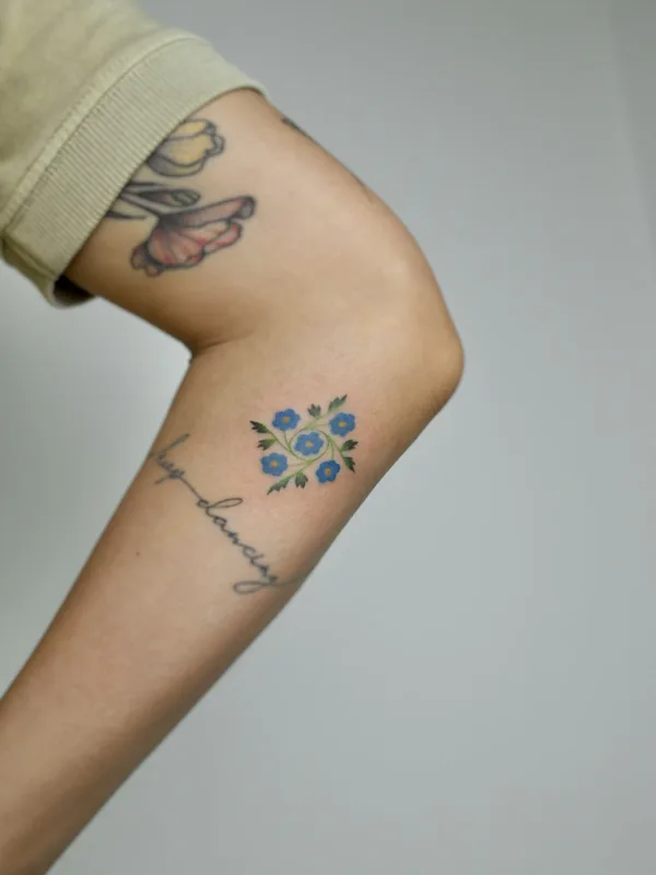color botanic татуировка на forearm #76675 | Тату мастер Антропова Виктория