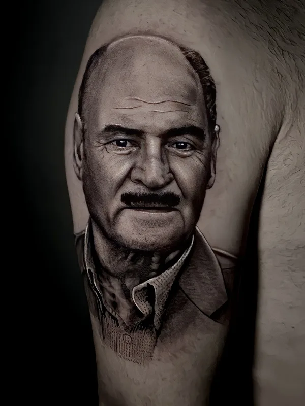 black and grey realism Tatuaggio su upper arm #76791 | Tatuatore Berhan Tabih
