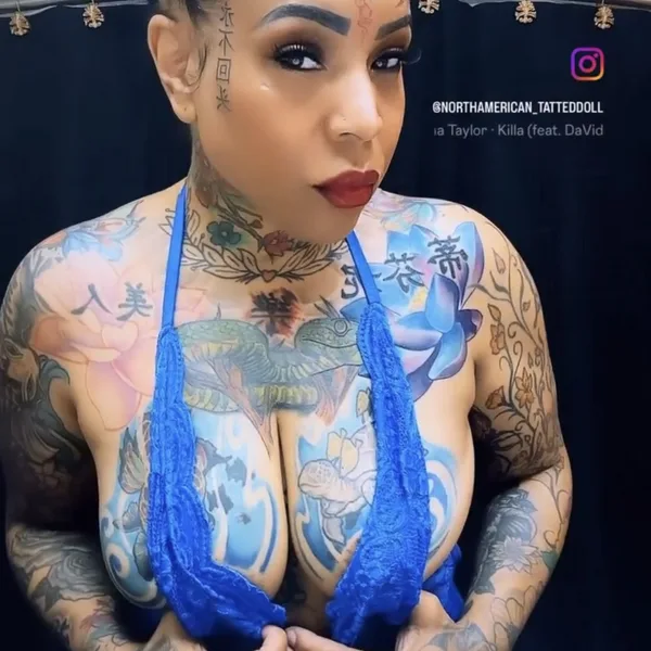 татуировка #76965 | Тату Модель TIffany Alexus Barnett