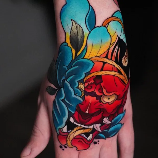 Japanese tattoo by Alina Vax in Munich