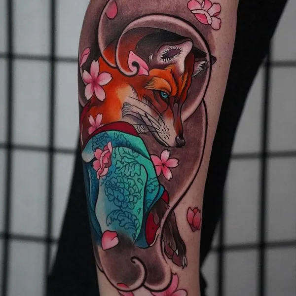 Japanese tattoo by Alina Vax in Munich
