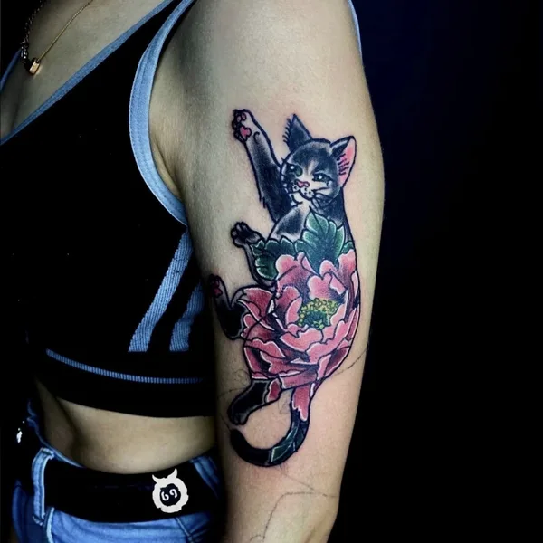 Neo Traditional tattoo by Lina Boyts in Самара