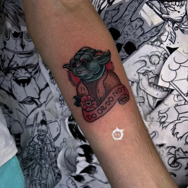 Neo Traditional tattoo by Lina Boyts in Самара