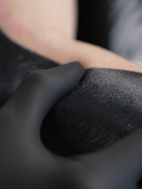 black blackwork татуировка на forearm #77307 | Тату мастер Vladimir Salamatov