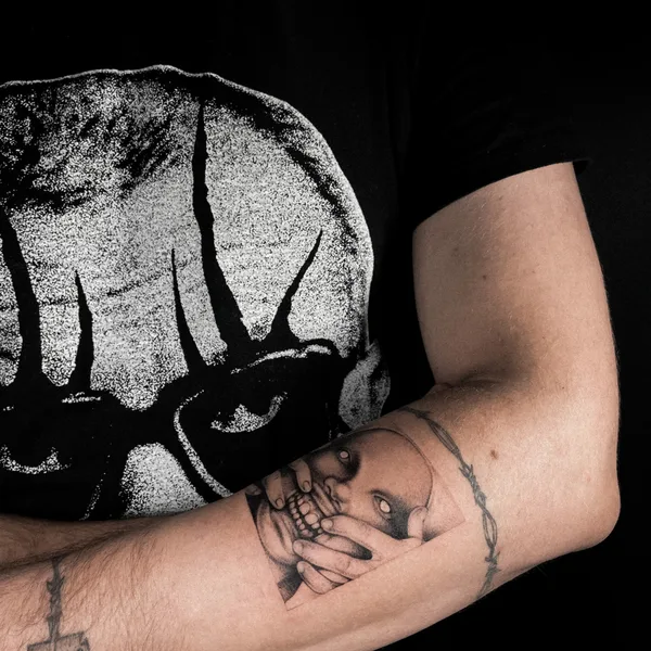 Сюрреализм tattoo by VALENTINA TISHE in Москва