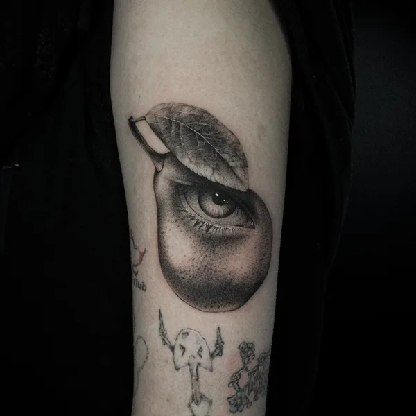 Сюрреализм tattoo by VALENTINA TISHE in Москва