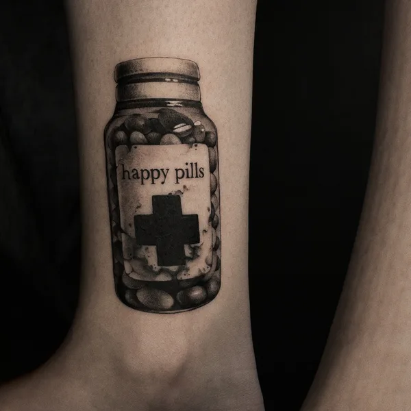 Сюрреализм tattoo by VALENTINA TISHE in Москва