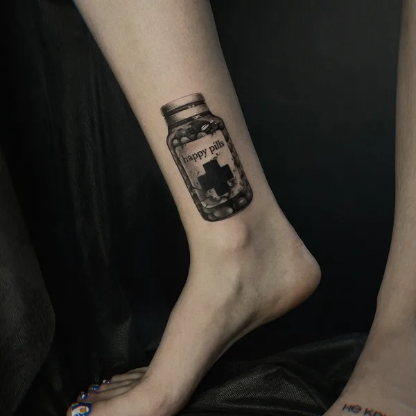 Сюрреализм tattoo by VALENTINA TISHE in Москва