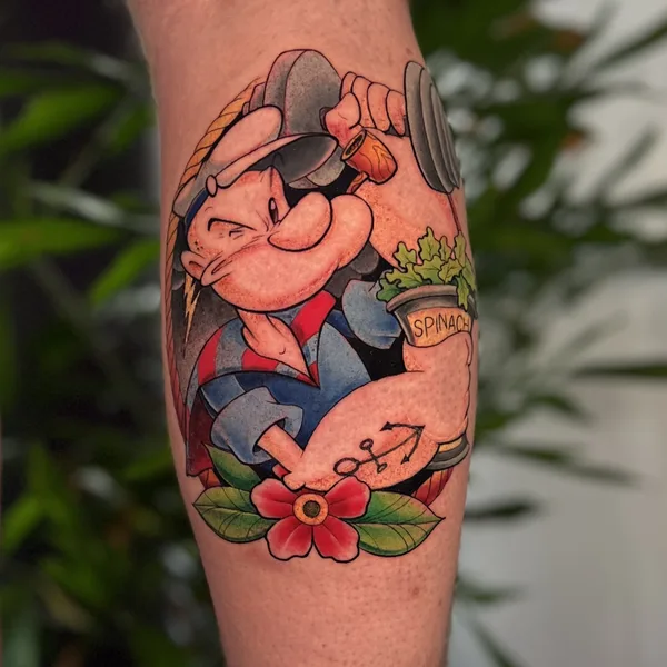Color tattoo by Илья Сотов in Köln