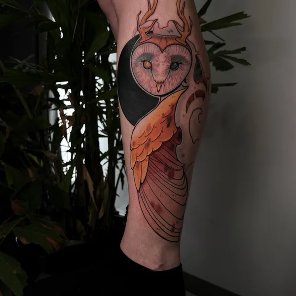 Color tattoo by Илья Сотов in Köln