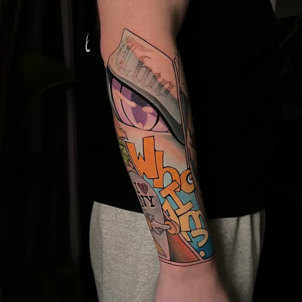 Color tattoo by Илья Сотов in Köln