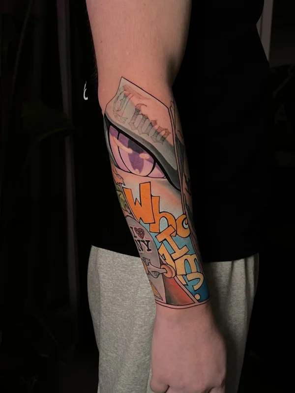 color illustrative tatuaje en forearm #77573 | Tatuador Илья Сотов