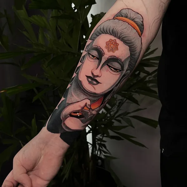 Color tattoo by Илья Сотов in Köln