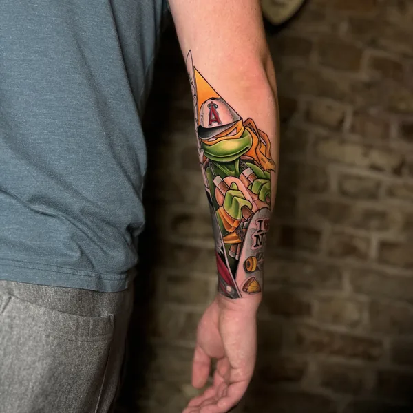 Color tattoo by Илья Сотов in Köln