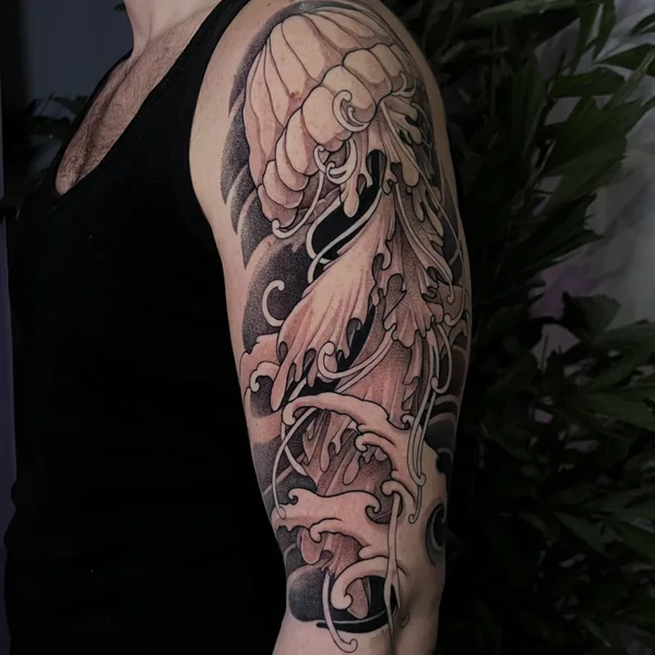 Color tattoo by Илья Сотов in Köln