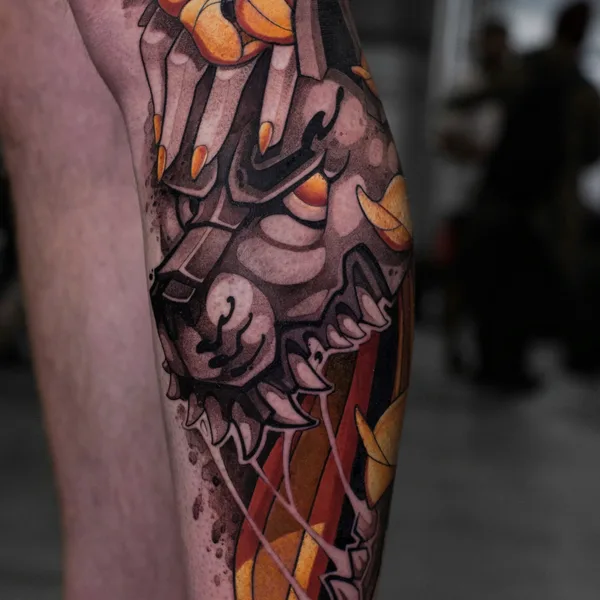 Color tattoo by Илья Сотов in Köln