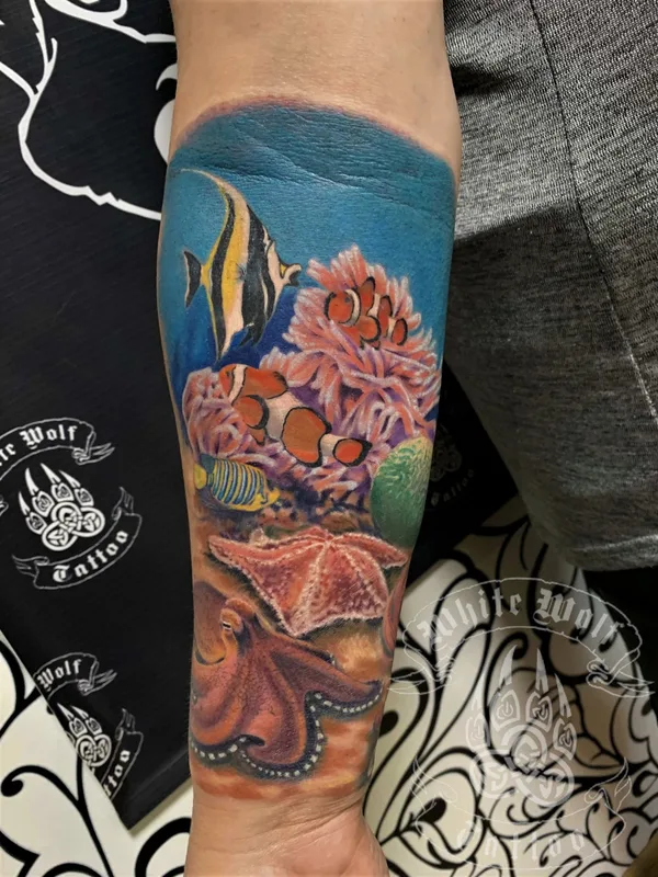 color realism татуировка на forearm #77633 | Тату мастер Владимир Волк