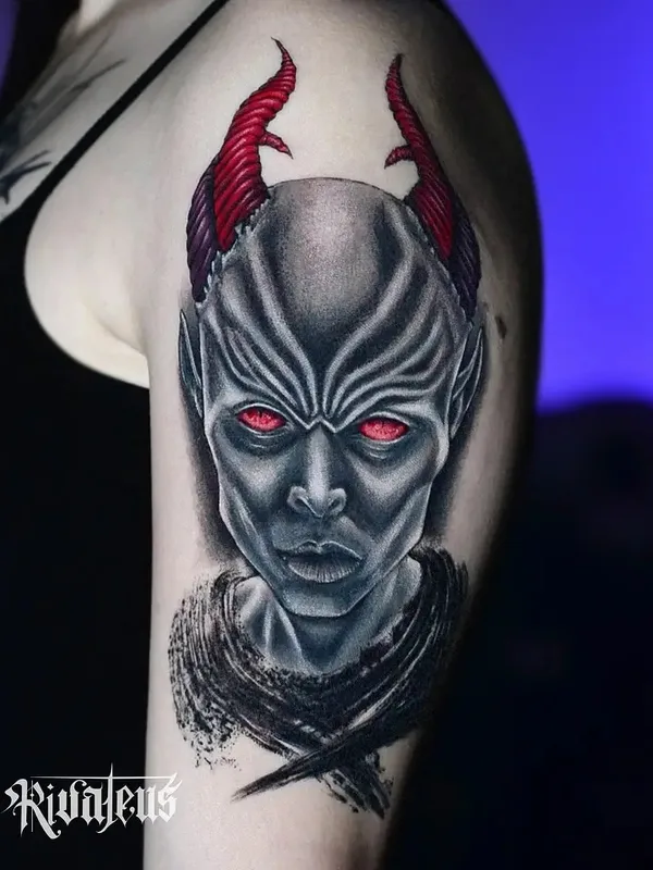 color realism татуировка на upper arm #77700 | Тату мастер Tugce Soylu