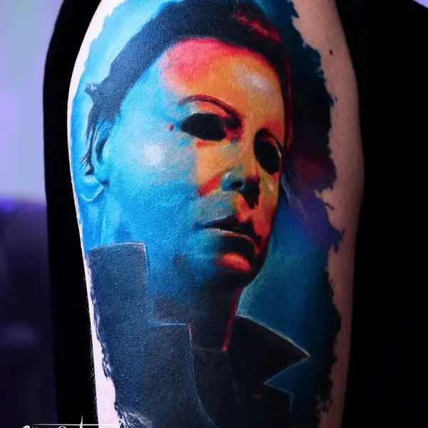 Surrealism tattoo by Tugce Soylu in İzmir